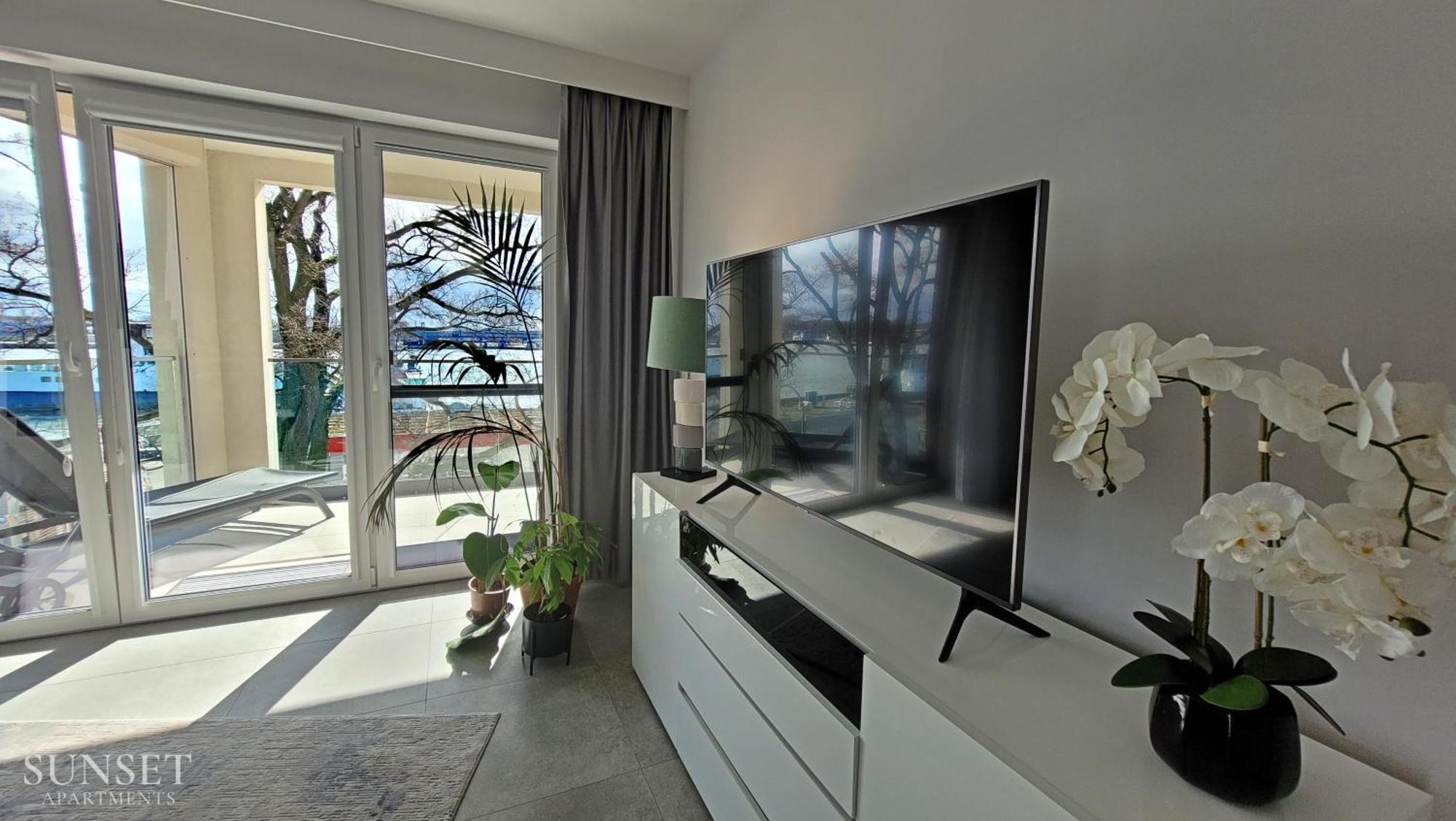 Sunset Apartments - Flotylla. Widok Na Port + Parking. ชวีโนวิชแจ ภายนอก รูปภาพ